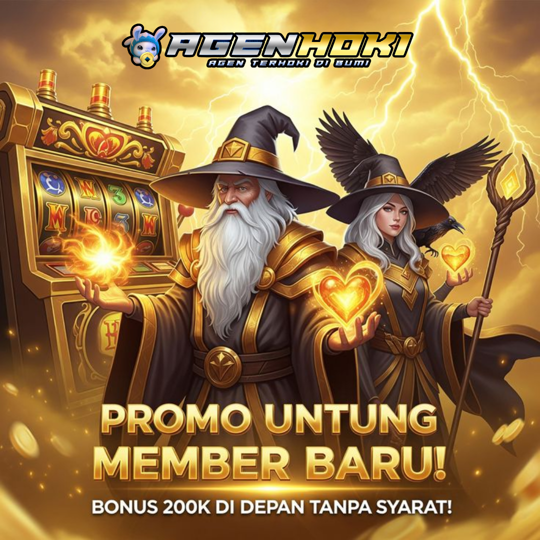 AGENHOKI Link Agen Situs Slot Online Resmi Server Luar Negeri Bet 200 Perak Pasti Menang
